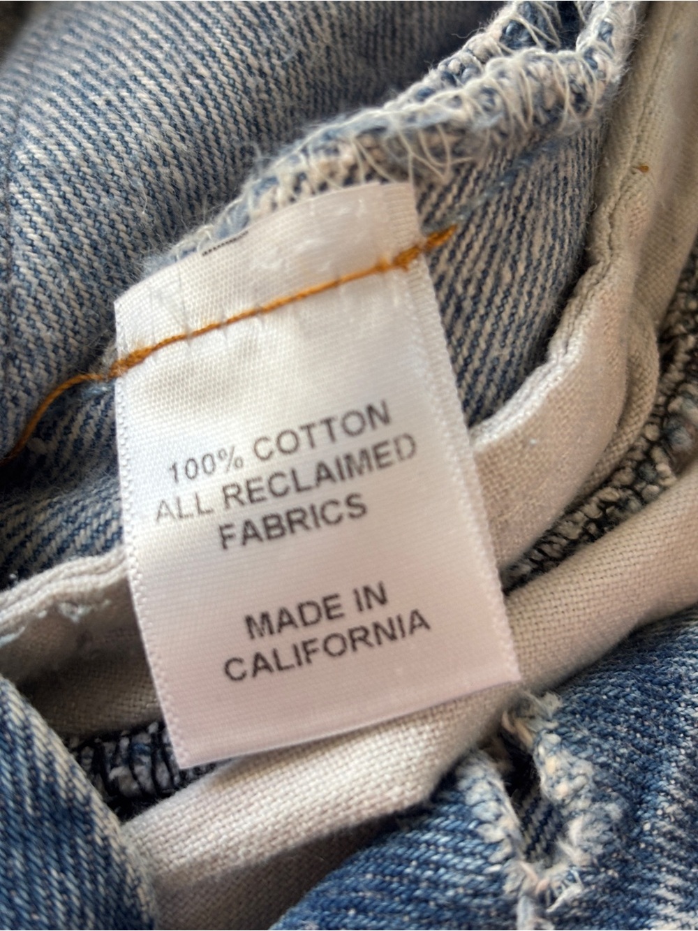 EB Denim Vintage Unraveled Straight Leg in Medium Wash Size 25 - Picture 10 of 10